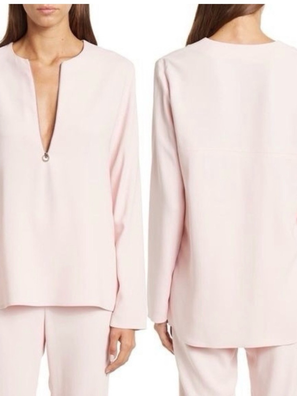 Stella McCartney Iconic Zip Viscose Top NWT Size 36